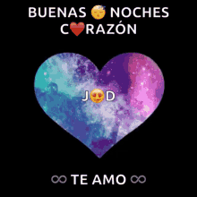 Heart Buenas Noches Corazon GIF - Heart Buenas Noches Corazon Good Night Heart GIFs