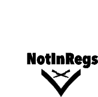 Notinregs Sticker - Notinregs Stickers