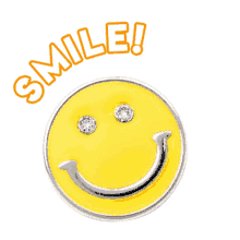 popits smiley charms happy emoji