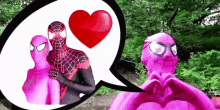 Spiderman Romance GIF