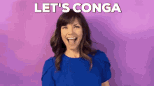 Your Happy Workplace Wendy Conrad GIF - Your Happy Workplace Wendy Conrad Lets Conga GIFs