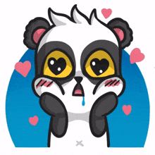 panda cute animals lovely fall in love