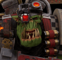 Orc Face Warhammer40k GIF - Orc Face Warhammer40k Ork Mekboy GIFs