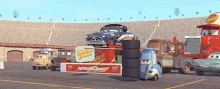 Cars Pixar GIF - Cars Pixar Tire Change GIFs