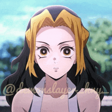 Ichiro Glows Out Her Hair But Is Angry And Confused By Her Job GIF