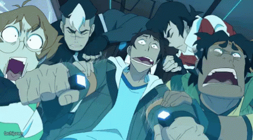 Scared GIF - Voltron Scared Shocked GIFs