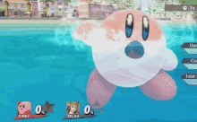 Drown Kirby GIF