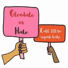 glendale hate