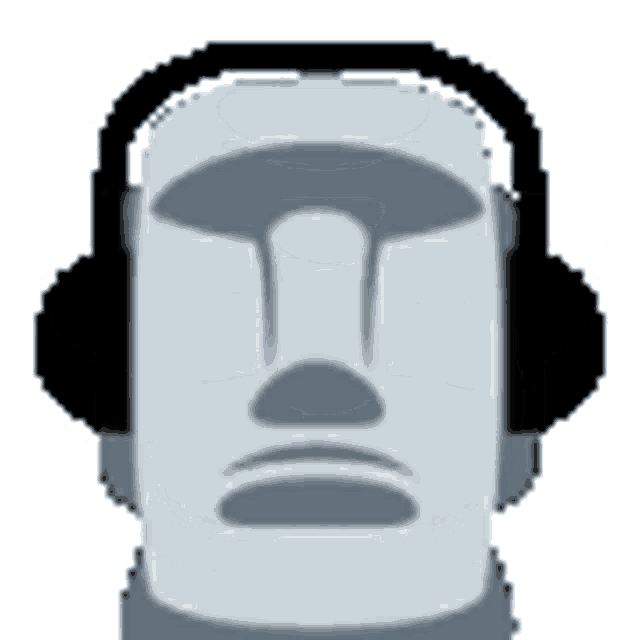 Moai - Moyai Emoji - Pin