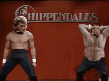 Chippendales GIF - Patrick Swayze Christ Farley Strippers GIFs