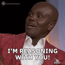 I'M Reasoning With You Wes Hall GIF - I'M Reasoning With You Wes Hall Kingofbayst GIFs