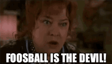 Foosball Is The Devil The Waterboy GIF - Foosball Is The Devil The Waterboy Angry GIFs