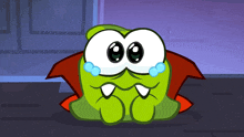 About To Cry Om Nom GIF - About To Cry Om Nom Cut The Rope GIFs