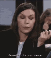 General Hospital Anna Devane GIF