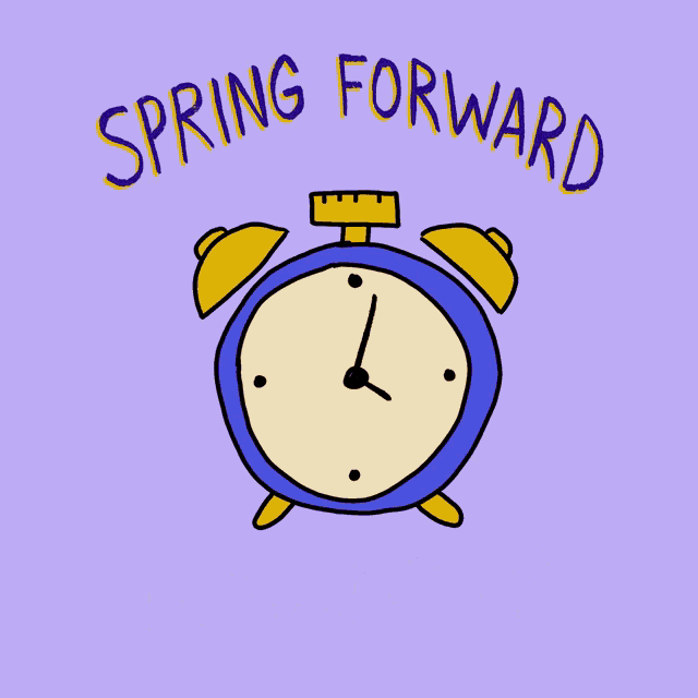 Spring Forward For Justice Daylight Savings GIF Spring Forward For