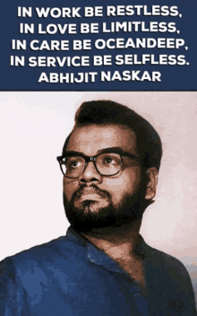 Abhijit Naskar Naskar GIF - Abhijit Naskar Naskar Selfless Service GIFs