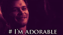 Im Adorable GIF - The Vampire Diaries Klaus Mikaelson Joseph Morgan GIFs