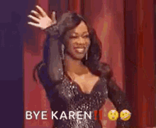 Bye Karen Hey GIF - Bye Karen Hey Hello GIFs