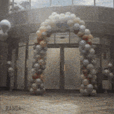 Ballonnen Decoratie Boog GIF