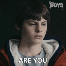 Are You Scared Ryan GIF - Are You Scared Ryan The Boys GIFs