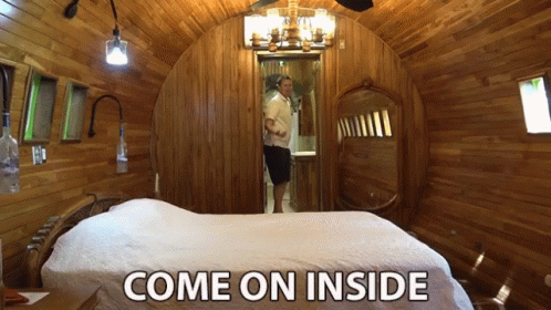 Inside on the go