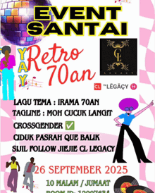 a poster for an event that takes place on september 26