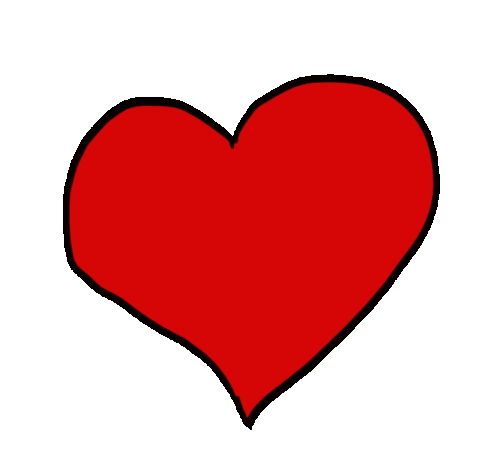 Beating Heart Sticker - Beating Heart Love Stickers