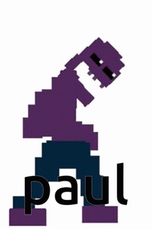 Paul Fnaf GIF - Paul Fnaf Purple Guy GIFs