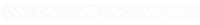 a black and white drawing of a row of hearts on a white background .