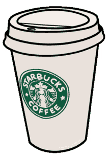 starbucks coffee cup of coffee white cup good morning coffee