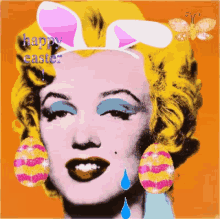 Marilyn Monroe Easter GIF - Marilyn Monroe Easter Pop Art GIFs