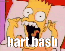Bart Bash Bart Simpson GIF - Bart Bash Bart Simpson The Simpsons GIFs