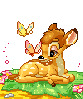 Deer Cute Sticker - Deer Cute Disney Stickers
