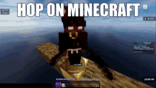 Hop On Minecraft Minecraft GIF - Hop On Minecraft Minecraft 360 GIFs