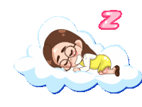 Zzz Sleep Sticker - Zzz Sleep Cloud Stickers