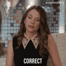 Correct Youre Right GIF - Correct Youre Right Sutton Foster GIFs