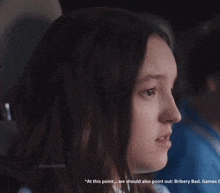 Bella Ramsey Side Eye GIF - Bella Ramsey Side Eye The Last Of Us GIFs