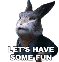 Lets Have Some Fun Barnabas Sticker - Lets Have Some Fun Barnabas Peter Rabbit2the Runaway Stickers