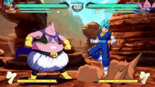 a video game screen shows two characters fighting each other one of whom has the number 16 on his shirt