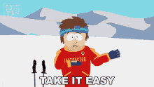 Take It Easy Thumper GIF - Take It Easy Thumper South Park GIFs