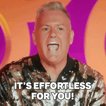 It'S Effortless For You Ross Mathews GIF - It'S Effortless For You Ross Mathews Rupaul’s Drag Race GIFs