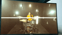 Playing The Drums Timothy Aldama GIF - Playing The Drums Timothy Aldama The Seafloor Cinema GIFs