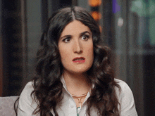 Kate Berlant Katetwt GIF - Kate Berlant Katetwt Grossed Out GIFs