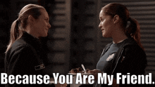 Station 19 Andy Herrera GIF - Station 19 Andy Herrera Because You Are My Friend GIFs