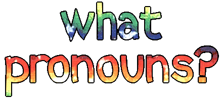 Pronouns Glitter Text Sticker - Pronouns Glitter Text Nonbinary Stickers