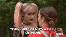 Your Girlfriends A Piece Of Work Yikes GIF