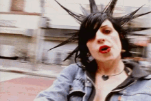 The Distillers Brody Dalle GIF - The Distillers Brody Dalle Spinning GIFs