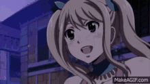 Anime Fairytail GIF - Anime Fairytail Lucy GIFs