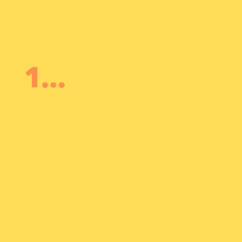 One Two Three Gea Yellow Background GIF - One Two Three Gea Yellow Background Counting GIFs