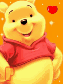 Winnie The Pooh Hearts GIF